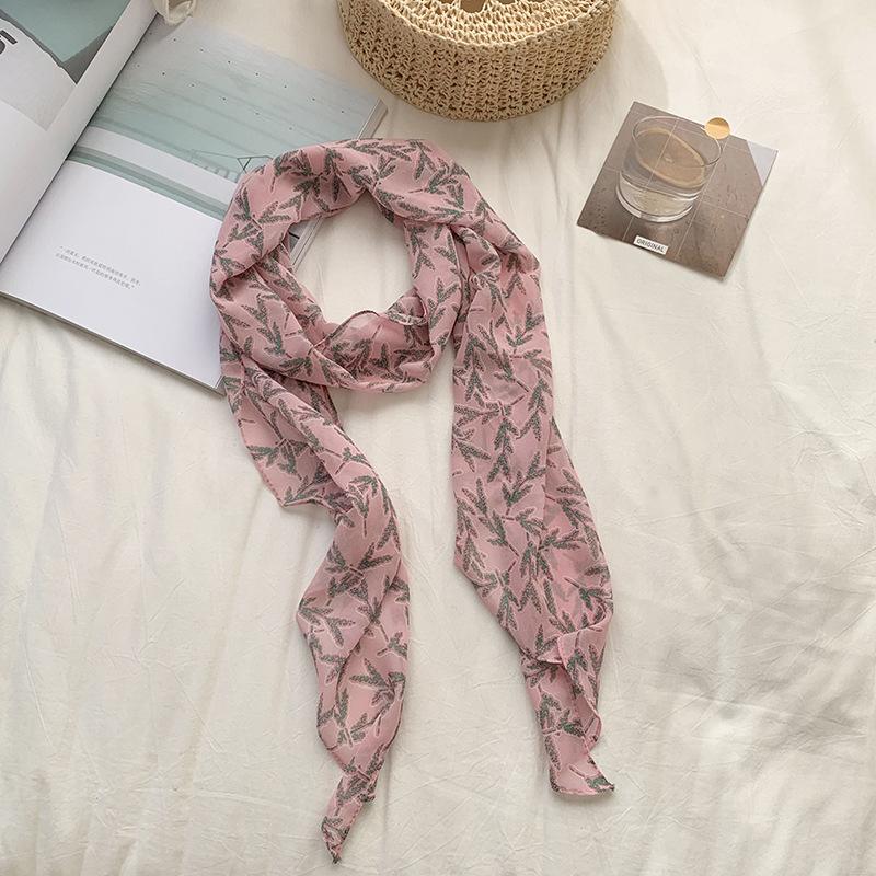 Spring and Summer Women s Floral Scarves Chiffon Scarves Casual Scarves Floral Scarves