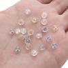 Transparent Silicone Copper Earplugs for DIY Jewelry Making 1 Pair