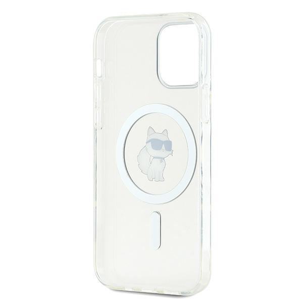 Karl Lagerfeld Klhmp12Mhfccnot Iphone 12/12 Pro 6.1 Przezroczysty/Transparent Hardcase Iml Choupette Magsafe