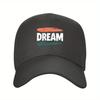Bold Dream Brushstroke Baseball Cap Unisex Polyester Adjustable Outdoor Sports Hat