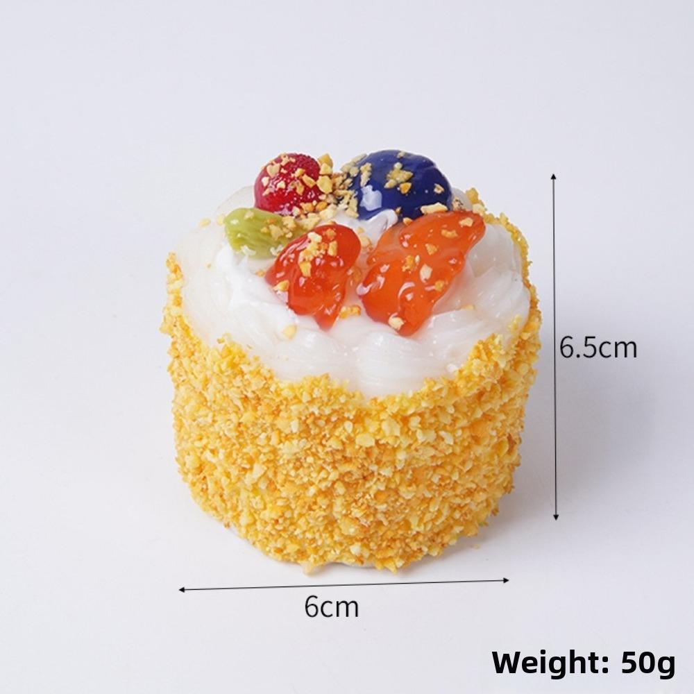 Soft Cake Squeeze Toy Slow Rebound Refrigerator Magnets New Mochi Squish Foam Toy  for Kids Adult