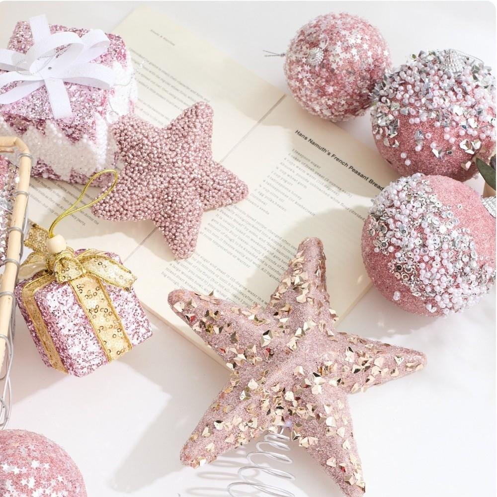 Foam Ball Gift Xmas Tree Hangings Pendant Shatterproof Christmas Ball Christmas Tree Ornaments