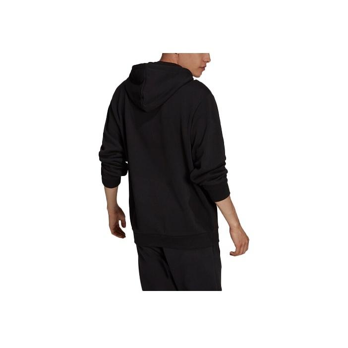 Adidas Originals Trefoil Hoodie Men Tops Black HF9218