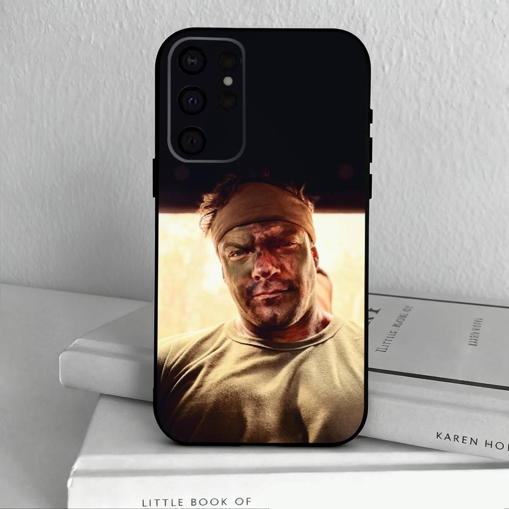 Alan Ritchson Actor  Phone Case For Samsung S25,24,23,22,30,21,10,9,Ultra,Plus,Lite,FE,4,5 G Soft Black Case