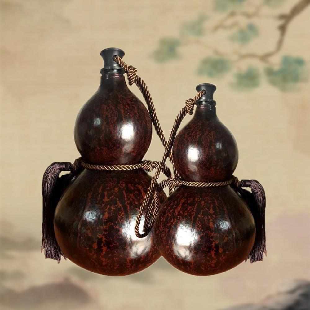 500ML/1000ML Gourd Water Bottle Large Capacity Water Kettle Gourd Beverage Container  Mens Gifts