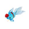 Scultura in Vetro Pesci Rossi Cinesi Con Simbolismo di Buona Fortuna Regalo Decorativo Perfetto Per Matrimoni Celebrazioni Festive 55KF
