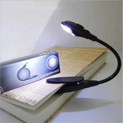 LED Knižní světla Mini Přenosné Flexibilní Klipové Jasné Světlo na čtení knih Lampa pro PC Laptop Notebook Cestování Ložnice Čtečka knih