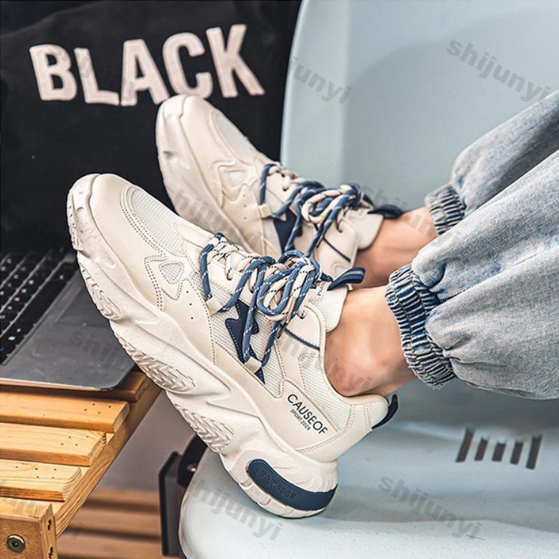 Fashion Men Casual Sneakers Lightweight Walking Shoes Fashion Outdoor Soft Male Leisure Running Shoes Breathable Men Sports Running Shoe