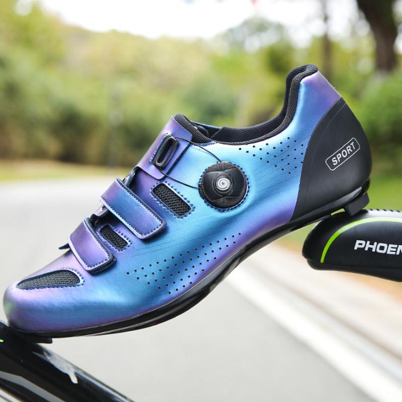 New Men's And Women's Road Cycling Shoes Breathable Comfortable Convenient Wear-resistant Bicycle Shoes