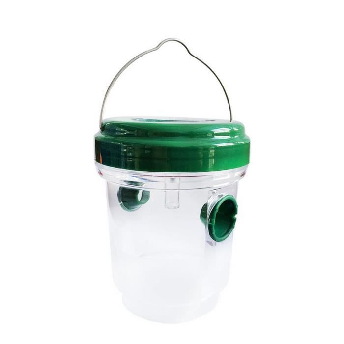 Schädlingsfalle, Solar-LED-Wespenfalle, Bienenkiller, gelbe Weste, Mückenfalle, fliegende Insekten - grün[D4184]