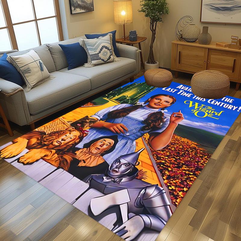 Fantasy Adventure Journey carpet printing Suitable for all seasons Doormat Christmas gifts Dormitory decoration