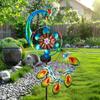 1/2Pcs Peacock Solar Outdoor Lights Auto On/Off Waterproof