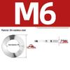 304 Stainless Steel Double Stack Self-Locking Washer with 65Mn Manganese, Anti-Loosening, Double-Sided Tooth Layer