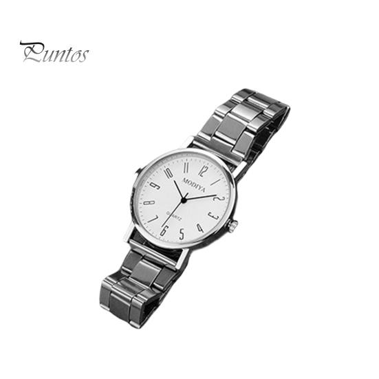 Sophisticated Men Timepiece Quart Watch Round Dial Adjustable Strap No Delay Timeless Accessory Time-checking High Accuracy Exquisite Business Formal