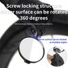 Bicycle Rearview Mirror 360 Rotation Adjustable Handlebar Rearview Mirror Bike Bar End Mirror for MTB Road Bike Accessories