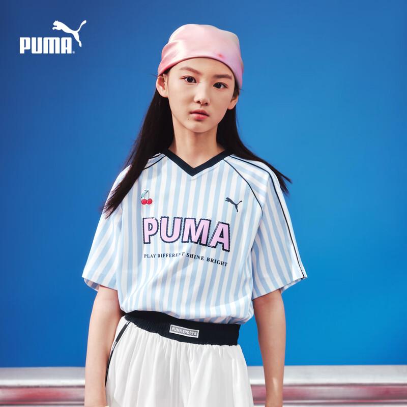 

Летняя футболка с коротким рукавом PUMA для девочек 2026