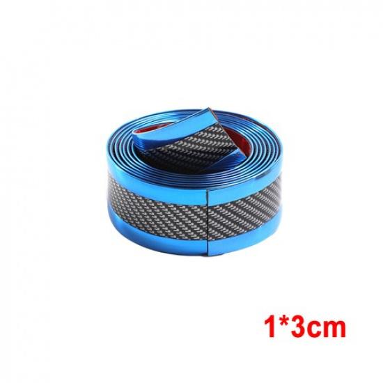 Carbon Fiber Protector Sticker Sill Scuff Cover Car Door Body Anti-Scratch Strip