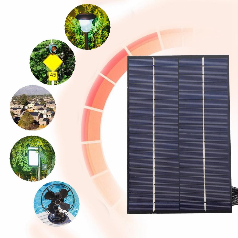 4.2W 18V Portable Efficient Polycrystalline Silicon Solar Cell Panel for DIY Power Charger