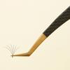 With Fiber Tips Eyelash Extension Tweezer Curved Strip Grafting False Eyelash Tool   Beauty Salon