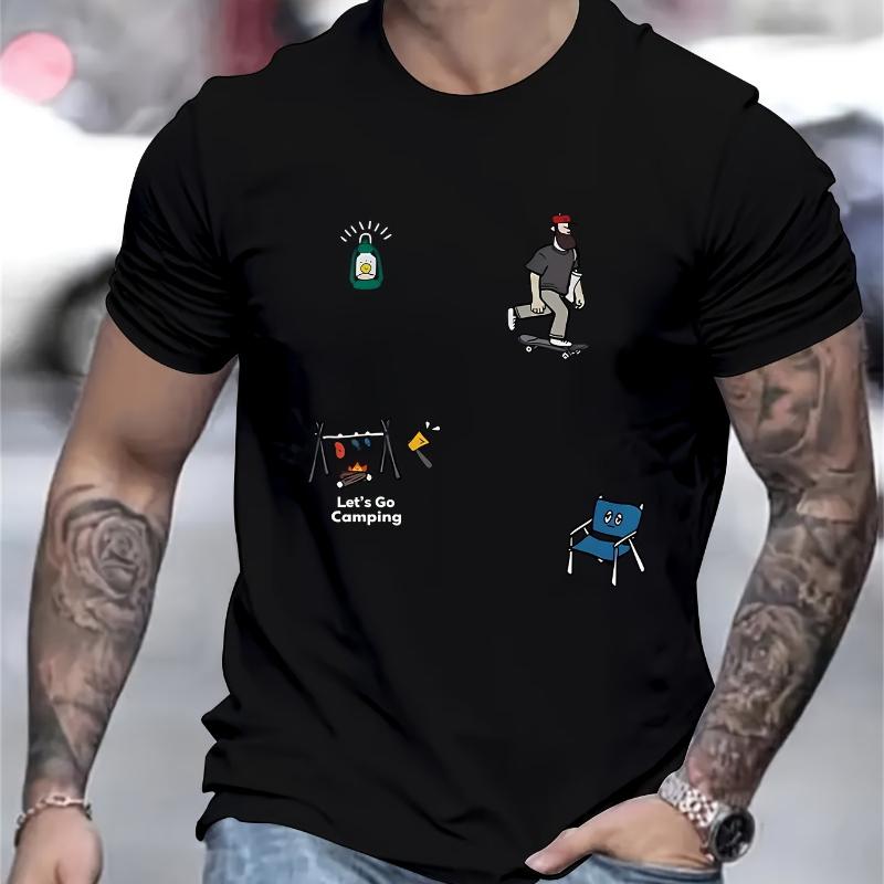 

Classic Crewneck Short Sleeve - Durable Easy-Care Casual T-Shirt XXL белый