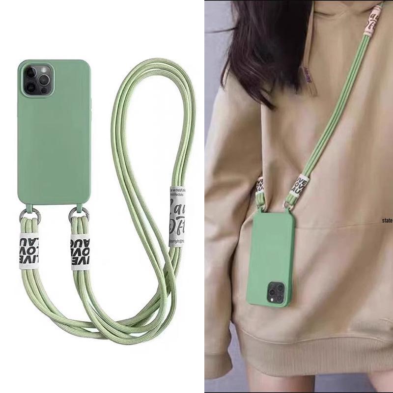 Apple 15 iPhone 14 Pro Max Crossbody Strap Case - Premium Niche Protective Cover