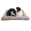 Sleeping Dog Plush Toy with Squeaky Sound & Bamboo Charcoal Bag