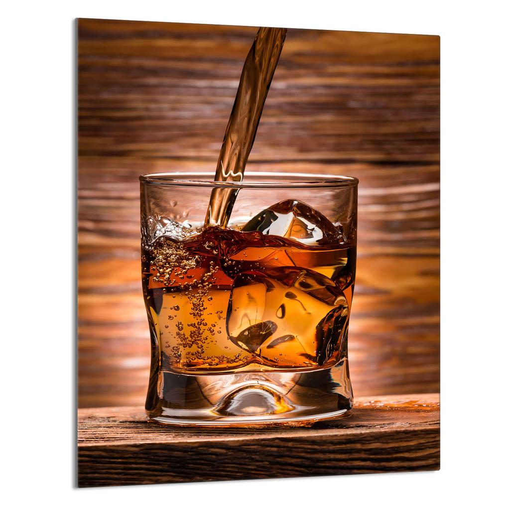 SZKLANA DESKA DO KROJENIA 40x52 Whisky