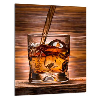 SZKLANA DESKA DO KROJENIA 40x52 Whisky