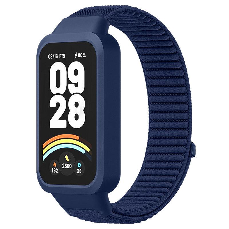 Nylon Straps for Xiaomi Band 9 Active/Redmi Band 3 Smartwatch Bracelet Sport Breathable Loop Correa For Xiaomi Miband 9 Active