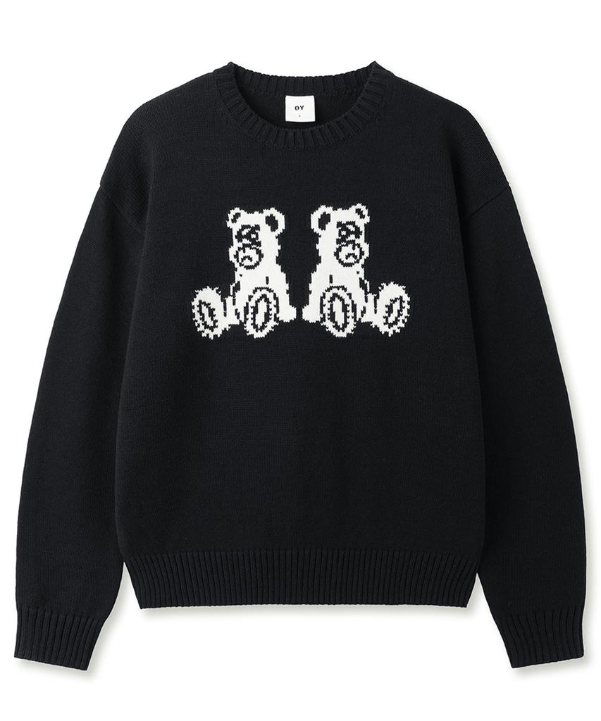 Opeunyadeu(Owai) Seated Odolly Knit - Black