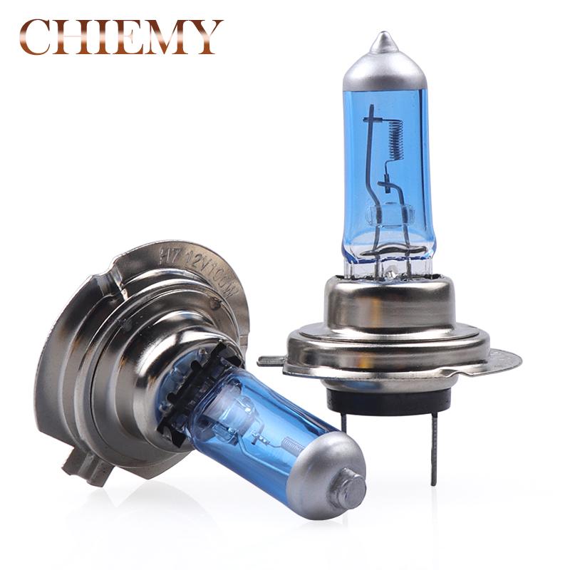 2X H4/H7/H11/9005/9006 55W/100W Car Halogen Head Light Fog Bulbs 5000K White 12V 2X H4/H7/H11/9005/9006 55W/100W Car Halogen Head Light Fog Bulbs 5000K White 12V