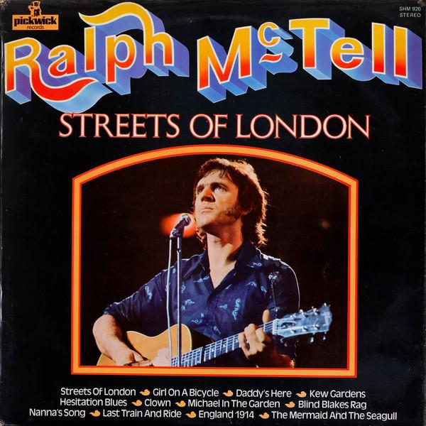 

LP Record RALPH MCTELL - Streets Of London SHM926 Pickwick Record 1977 UK Rock Used