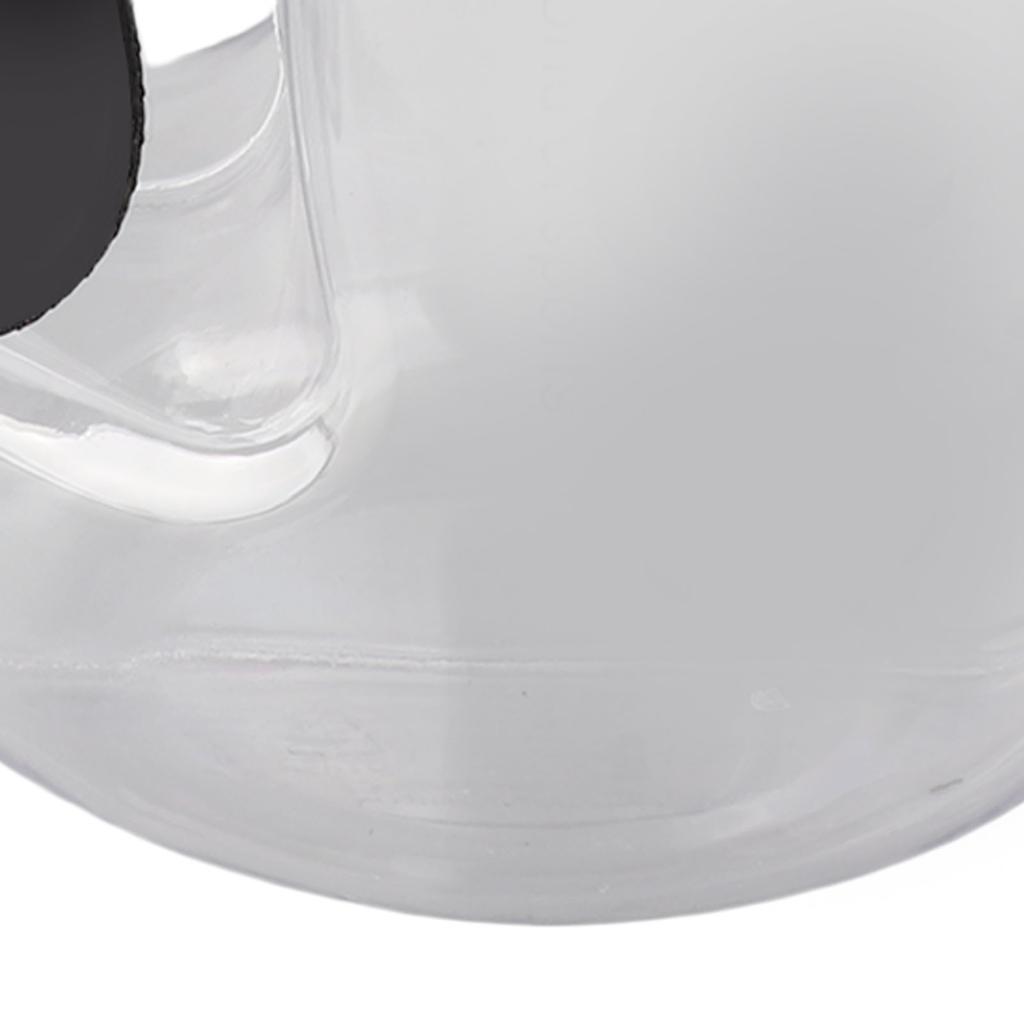 Tragbare Wasserflasche 1,7L Großes Fassungsvermögen Verdickter Kunststoff Trinkkessel Behälter für Sport