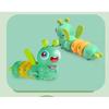 Colorful Baby Bee Winding Toy For Infants With Fun Stretching Caterpillar Design