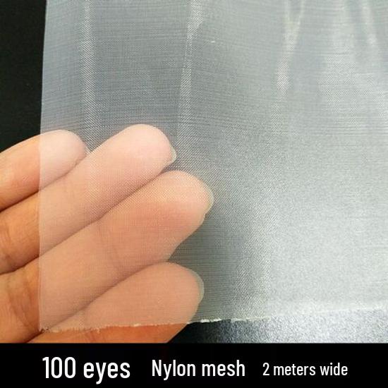 Çok Yönlü Naylon Fileli Filtre Kumaşı: Boya ve İplik Filtreleme İçin 1,5-2m Genişlik, 100-300 Göz