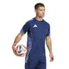 Adidas Tiro 25 Competition Training Jersey Short Soccer Team Navy Blue Size M Men's (JSK16), Sleeve, T-Shirt, Blue/Crew (JI6555),
