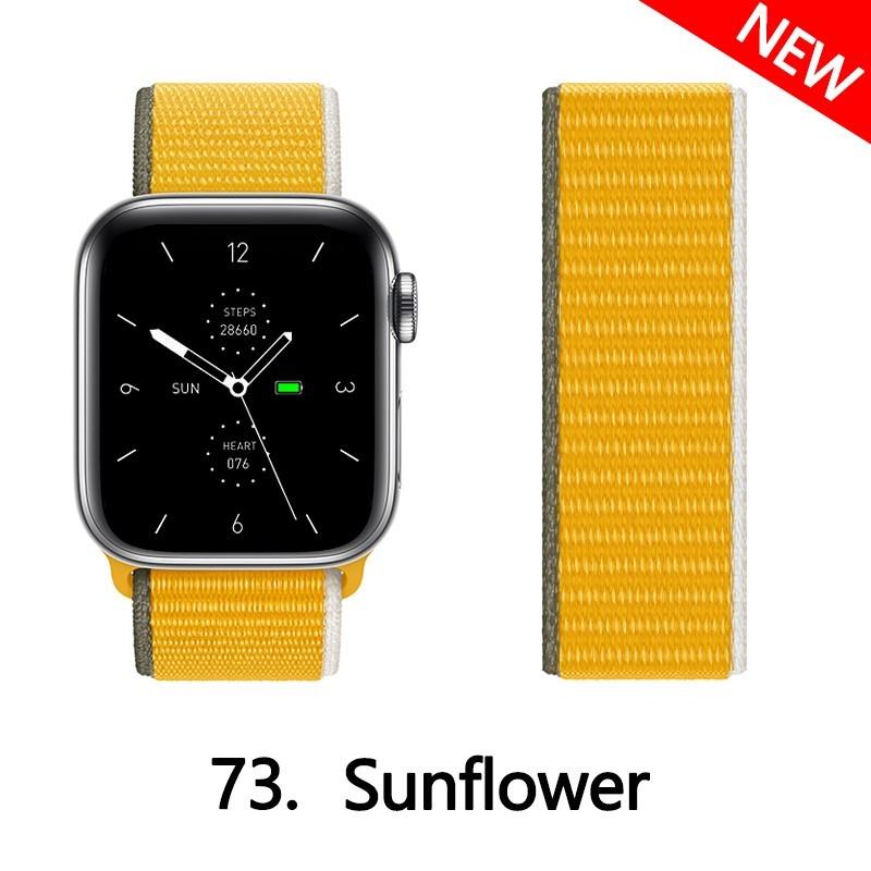 Pasek Nylonowy z Pętelką Do Pasków Apple Watch 44mm 40mm 49mm 41mm 45mm 46mm paski Bransoleta iWatch Seria 7 6 5 se 8 9 ultra 2 3 10 11