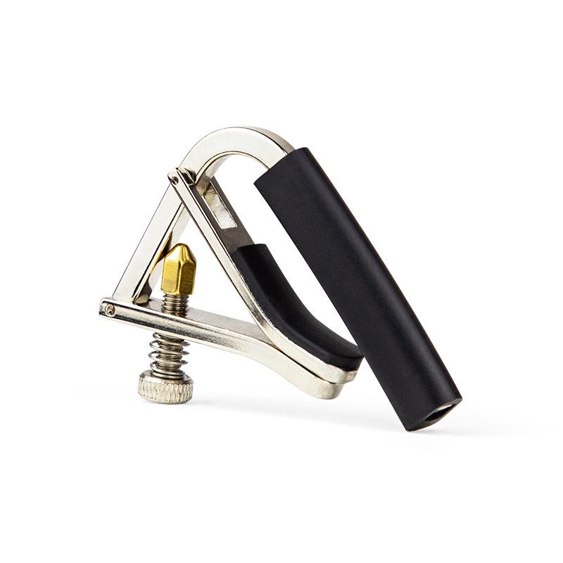 Alice A007V Metal Guitar Capo for Folk Acoustic Guitar - Personalized Transposer Clip