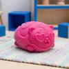 Mini Fuzz Cat Squeeze Toy Stress Relief Fuzzy Ball Fidget Toy Focus Aid Relaxation Anxiety Relieving Office Desk Toy