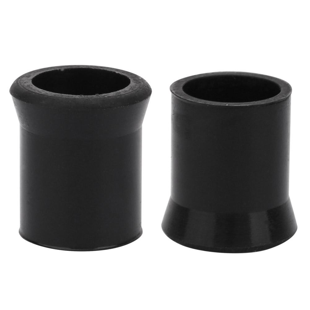 100pcs Black White Cigarette Pipe Disposable Tips Pipe Mouthpiece Stem Rubber Bits(#2)