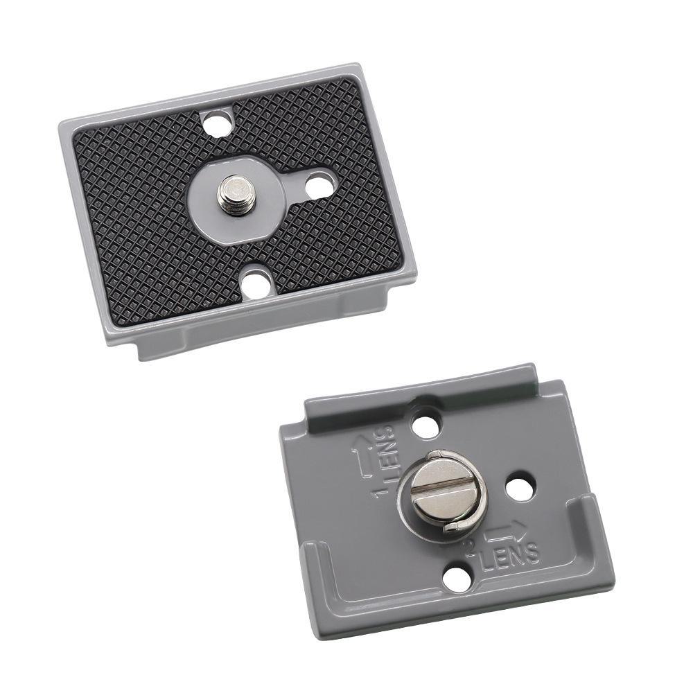 Asiento de Abrazadera de Placa de Liberación Rápida para Gimbal de Cámara Universal (PU 40/50/60/70/100MM)