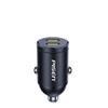 PISEN 30W Dual C-Port Fast Car Charger with Hidden Pull Ring, Compatible with Apple 15 & Huawei