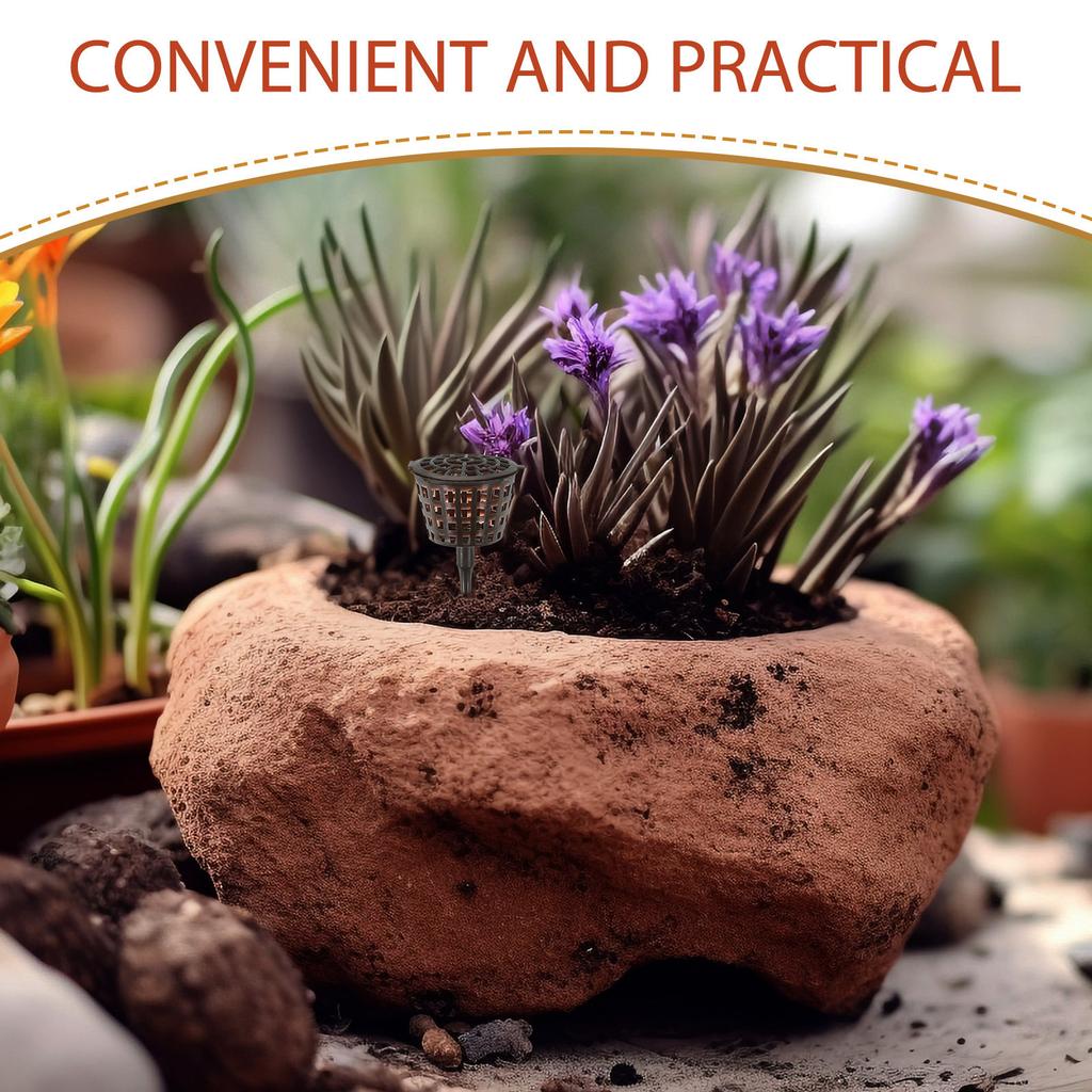 20 Stück Premium Kunststoff-Düngerkörbe für Bonsai, Orchideen, Blumenpflanzen, Langzeit-Nährstoffspender, für Garten- und Farmgebrauch