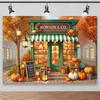 2S flat surface 1 piece of autumn background fabric made of polyester fiber very suitable for elegant parties and studios