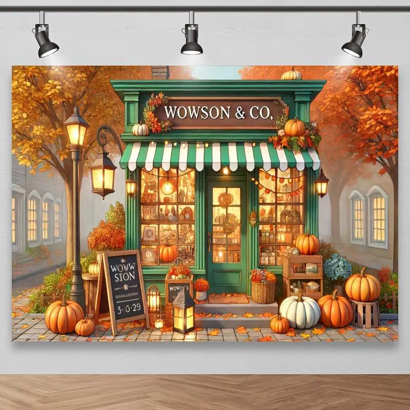 2S flat surface 1 piece of autumn background fabric made of polyester fiber very suitable for elegant parties and studios