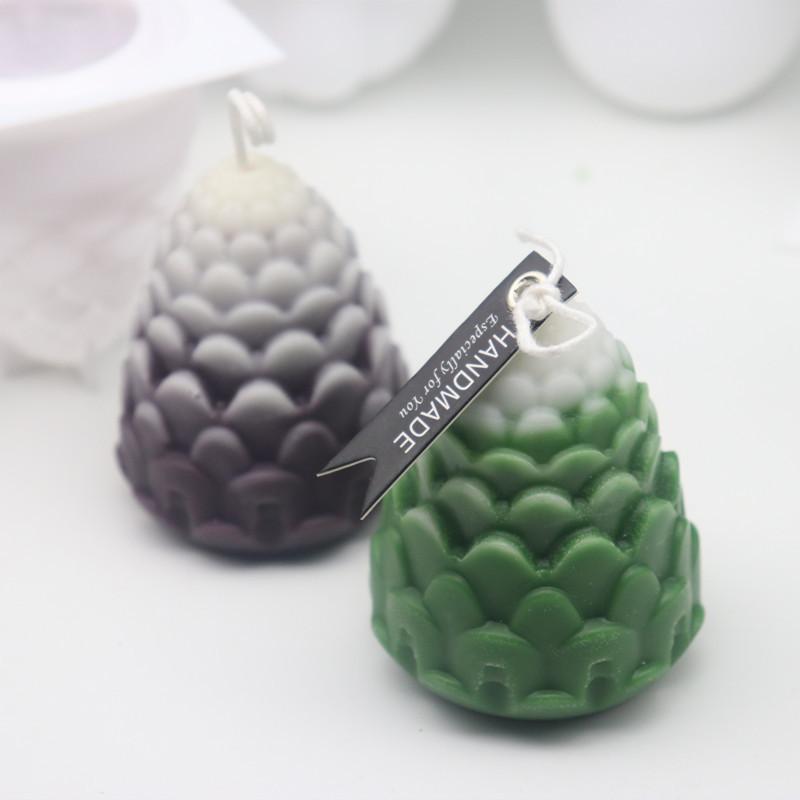 Fruit Series Silicone Mold for Candle Making, Apple Mold,Christmas Eve Fruit Mold,Pineapple,for DIY Candle Holder DIY Making