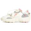 Bone Fabric Synthetic Leather Trendy Lightweight Low-Top Casual Shoes Women Sneaker White Pink T12W321201FGS