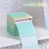 Gradient Color High Appearance Level Pull-out Sticky Notes Cute Cartoon Error Note Stickers Student Full-adhesive Index Label