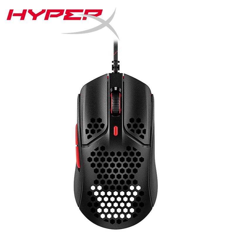 

Игровая мышь HyperX Pulsefire Haste Сверхлегкая, 59 г, сотовый корпус, шестигранная конструкция, USB-кабель Hyperflex, разрешение до 16 000 точек на дюйм, 6 программируемых кнопок