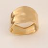 Textured Exaggerated Bracelet Matte Wide Side Bangle Retro Simple Metal Bracelet  Daily